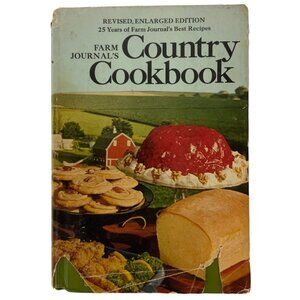 Farm Journals Country Cookbook Revised Enlarged Edition 1972 Hardcover